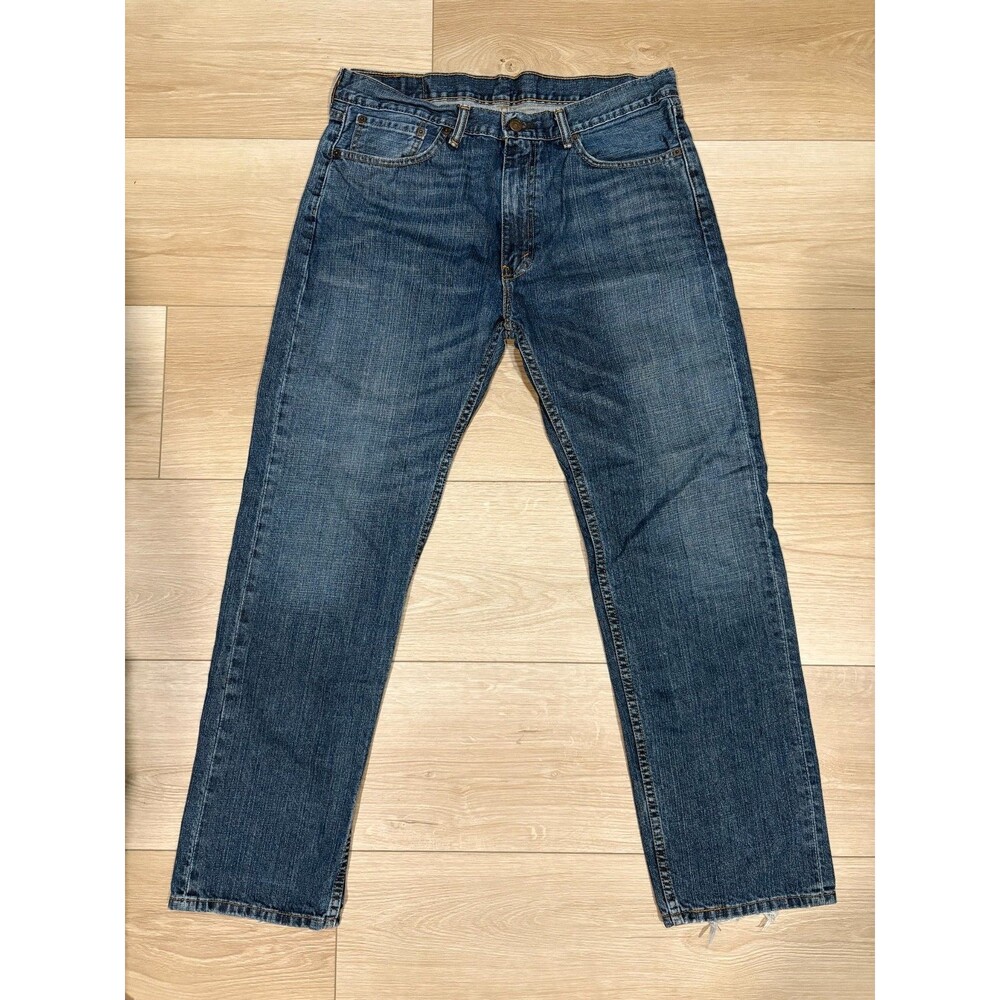 Levi's Men's 36x32 Regular Straight Leg Jeans Medium Wash Denim Classic